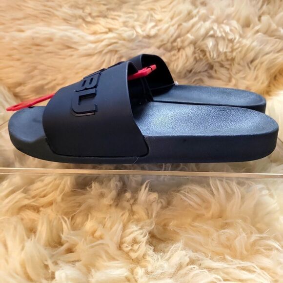 Men's FUBU navy blue authentic, size 8 slides brand new! - Picture 3 of 5